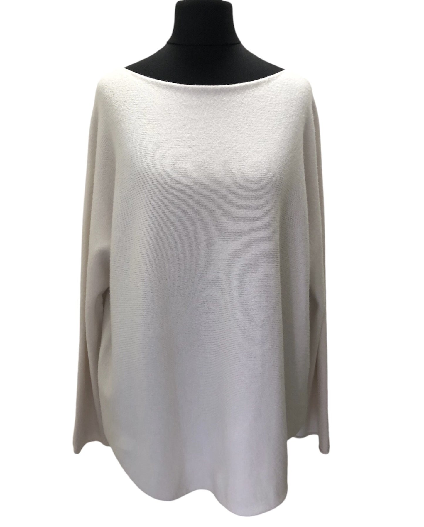 Soft knit jumper in Ivory