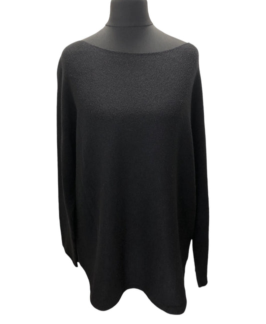 Soft Knit Jumper in Black