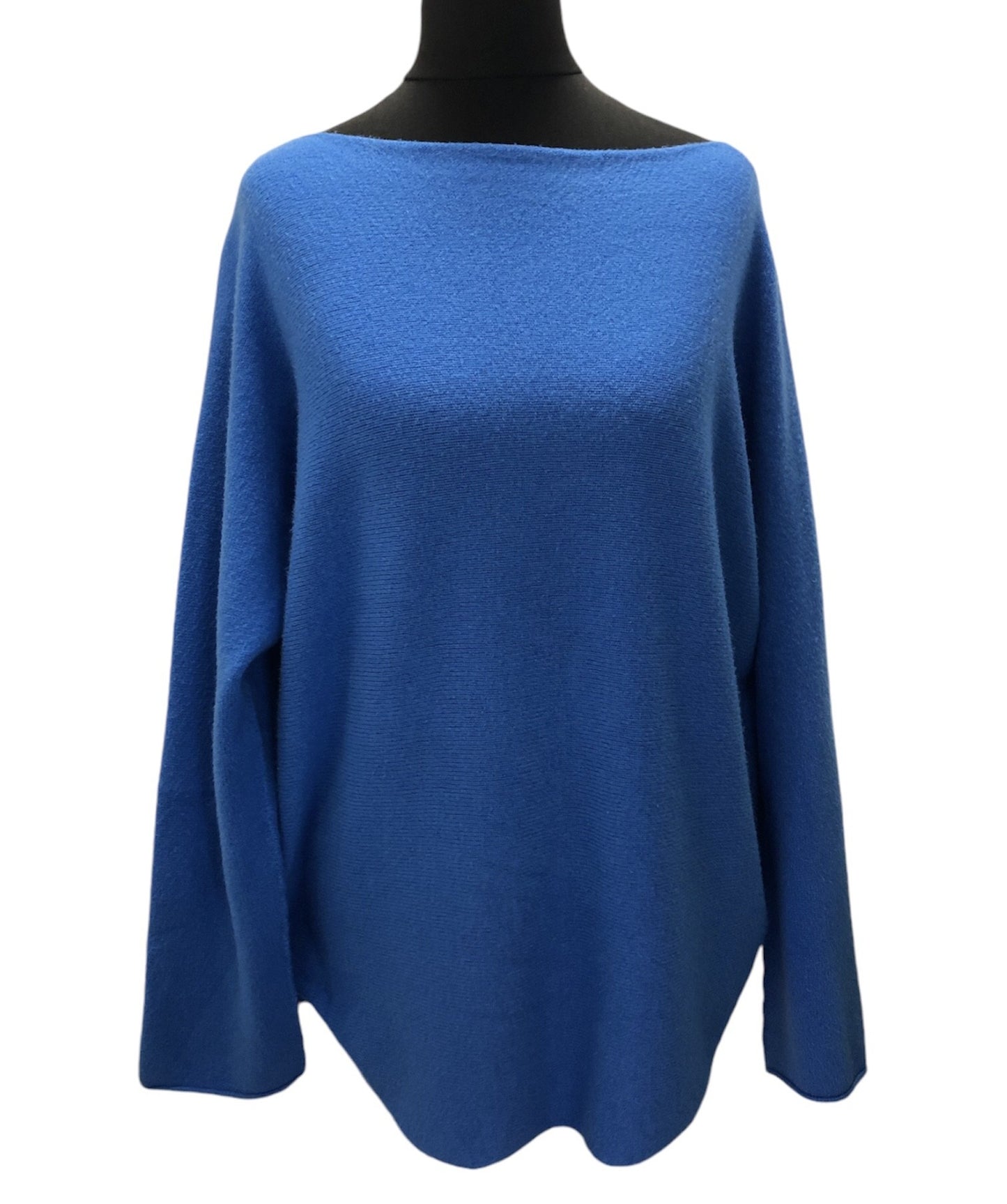 Soft Knit Jumper in Blue