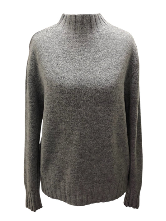 High Neck Jumper in Grey